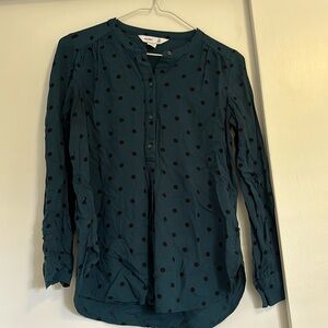 Polka dot dress shirt